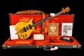 Alembic Bass Belonging to Muscle Shoals Sounds Swamper David Hood Royalty Free Stock Photo